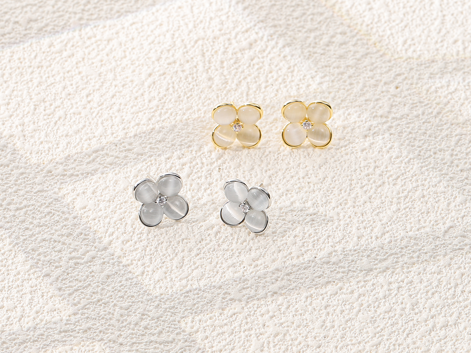 Four-Leaf Clover Earrings
